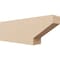 Ekena Millwork 4in. W x 8in. H x 24in. L Clemmons Woodgrain TimberThane Rafter Tail, Primed Tan RFTUR04X08X24CLERCPR - alternate 1